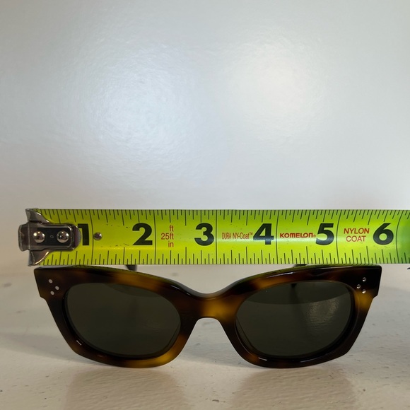 CELINE Sunglasses CL 41029/S Havana Green Lens - Picture 7 of 7